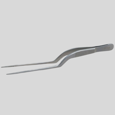 J.B. Prince U924 B Offset Fine Tip Tweezer 6.5 Inches